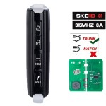 2019-2023 Mazda 3 / 4-Button Smart Key / PN: BCYA-67-5DY / WAZSKE11D01 (Aftermarket)